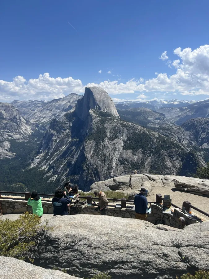 Half Dome from Glacier Point, Yosemite