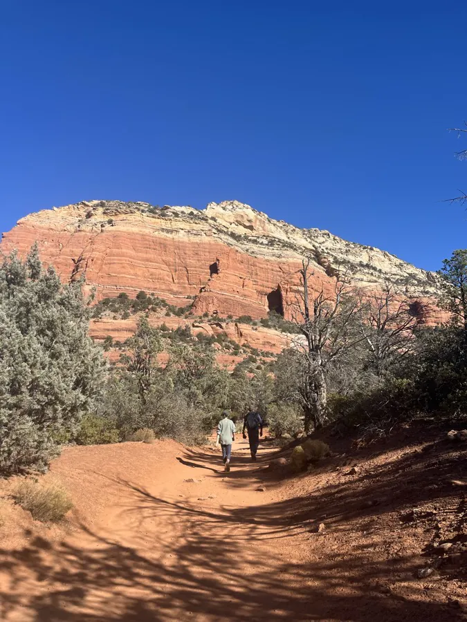 Red rock trail in Sedona